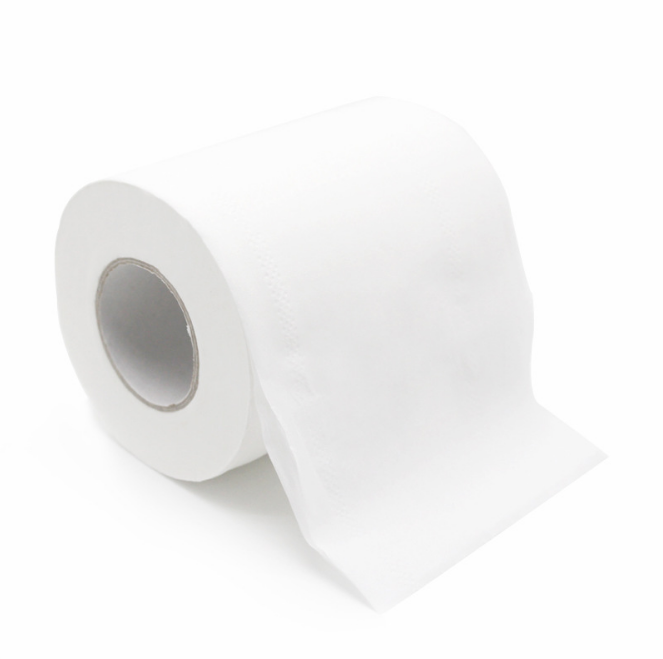 Toilettenpapier 64 Rollen 150 Blatt 3-lagig Zellulose WC-Papier Klopapier Office 